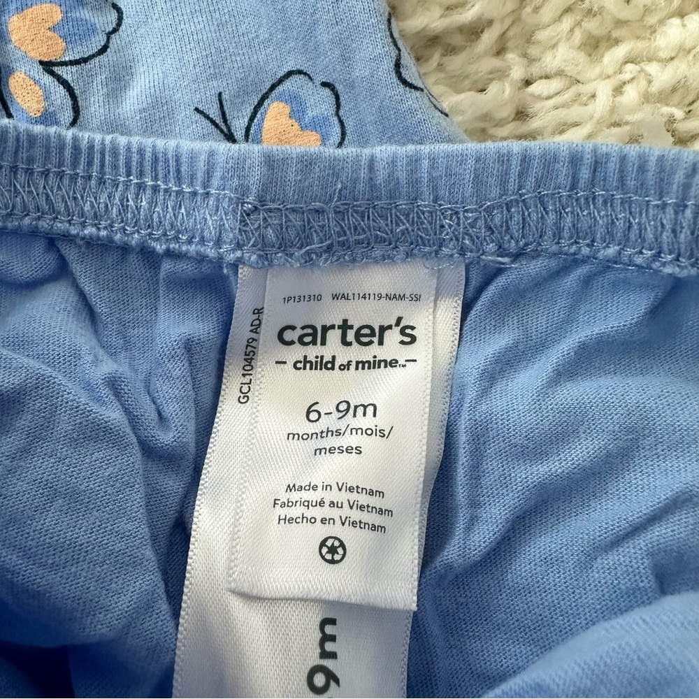 Carter’s Blue Butterfly Set - Picture 3 of 7